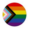 Pride Progress Rainbow Flag LGBTQ+ Graphic PopSockets Swappable PopGrip