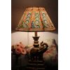 Snail Pattern Multicolor Peacock -Handmade Large Lampshade