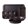 Unknown1 Love-to-Bake 5 Piece Nonstick Carbon Steel Bakeware Set Rectangle