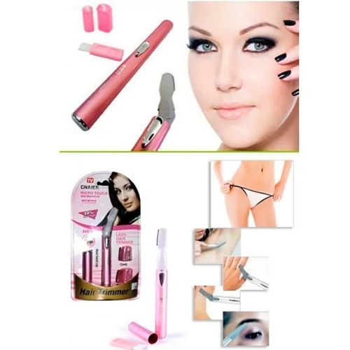 Mini Depilador Elétrico Sobrancelhas - Aparador de pelos Portátil - Depilador de precisão para rosto -Depilador para áreas sensíveis - Depilador compacto para beleza