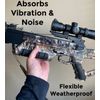 Crossbow Compound Bow Vibration Dampener MATERIAL SELF ADHESIVE CAMO LIGHTWEIGHT