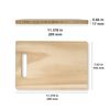 CafePress Halloween Bat Pattern Wood Cutting Board 11.25"x7.5"