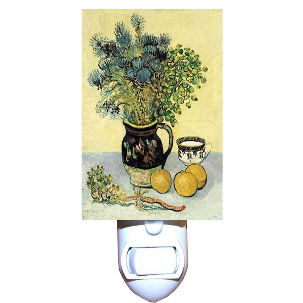 Flower Piece by Van Gogh Decorative Night Light