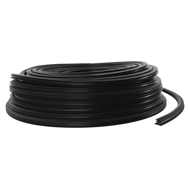Gartenwelt Riegelsberger TERRAPROTECT Terrassenfugenband 50 m SCHWARZ Fugenband für Terrassendielen für Fugenabstand von 6,0-7,5 mm MADE IN GERMANY