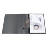 Viquel - Punched Bound Pockets for A4 Binder - Document Holder 40 Pages - Black