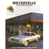 CHEVELLE 1975 Malibu Sales Brochure 75