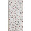 2 DIFFERENT COTTON KITCHEN TOWELS (18"x28") EASTER, BUNNY WITH FLOWERS & CARROTS