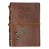 Divinity Boutique Journal with Eagle Charm, Wings Like Eagles (22877), Brown