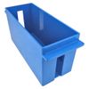 Extra-Capacity Rolled Coin Plastic Storage Tray, Nickels, Blue (1 Tray)