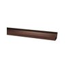 Brown Square Gutter 4mt Length 114mm
