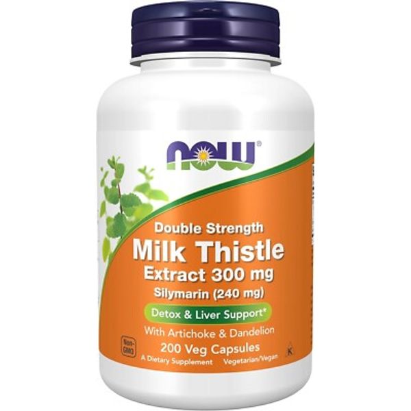 Milk Thistle Extract, Double Strength, 300 mg, 200 Veg Capsules