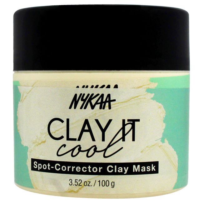 Clay It Cool Clay Mask - Spot Corrector by Nykaa Naturals for Women - 3.4 oz