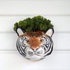 Tiger Wall Vase