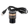 AmScope 40X-1000X Student Metal Microscope + 1.0MP Camera, 2 Lights, Glass Lens