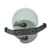 Sarini 3PCS E27 Lamp Holder Screw E27 Ceramic Porcelain Socket Light Bulb Holder Halogen Incandescent E27 Base Light Sources