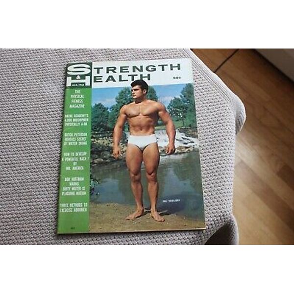 1964 (Mar.) Strength & Health magazine (Val Vasilieff cover)