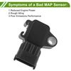 Partuto Manifold Absolute Pressure MAP Sensor for BUICK No.28332290 1 Pc