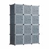 Work-It! Portable Clothes Closet Rack | 12 Cubes Organizer