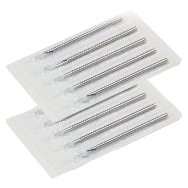 BodyJewelryOnline 10-Pack Piercing Needles Sealed and Sterlized - 9 Sizes to Choose From (18 Gauge)