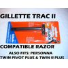 Trac II Razor (Compatible)