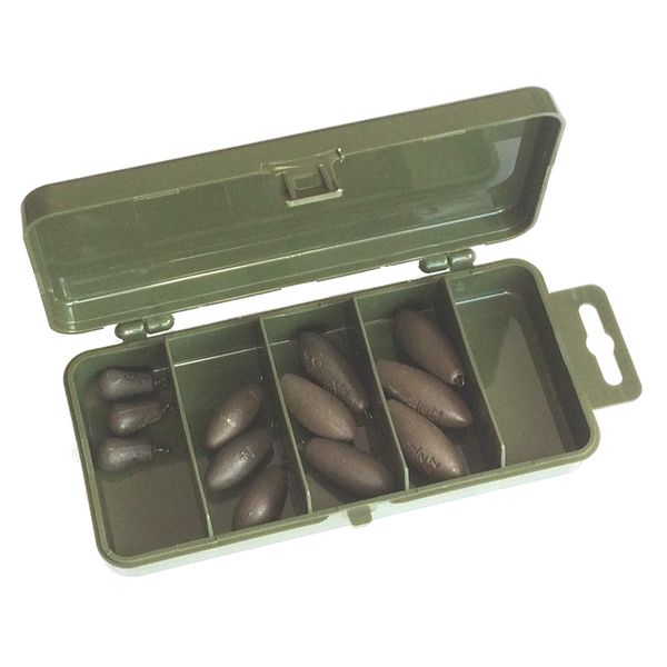 Roddarch Dinsmores Ledger Bomb, Carp Fishing, Feeder Fishing Weight Set & Tackle Box