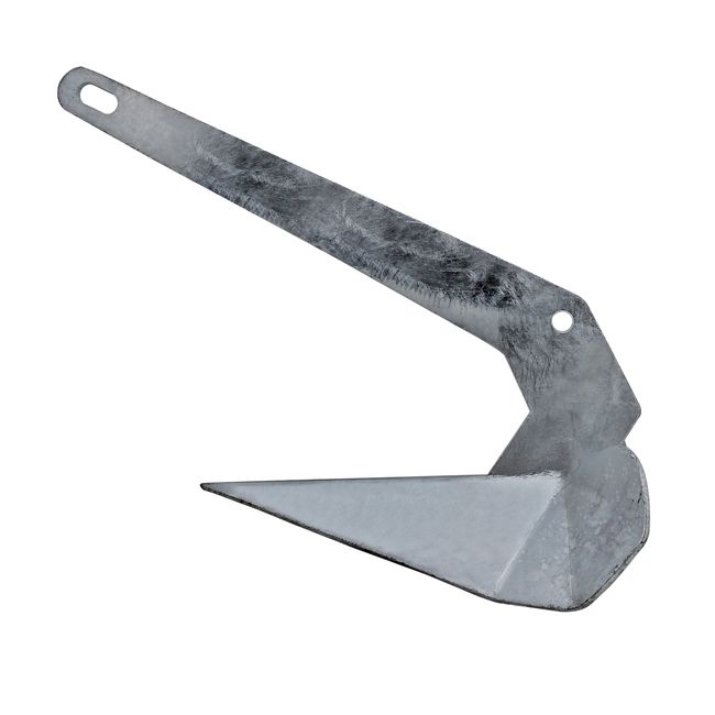 Extreme Max 3006.6551 BoatTector Galvanized Delta Anchor - 14 lbs.