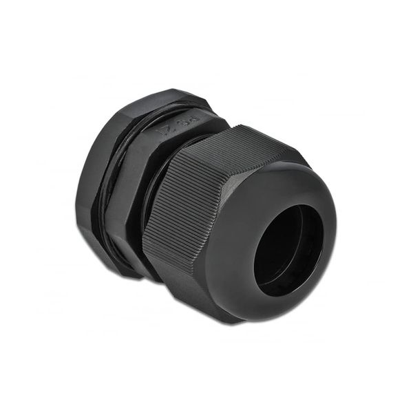 Delock PG21 Cable Gland Pack of 10 Black