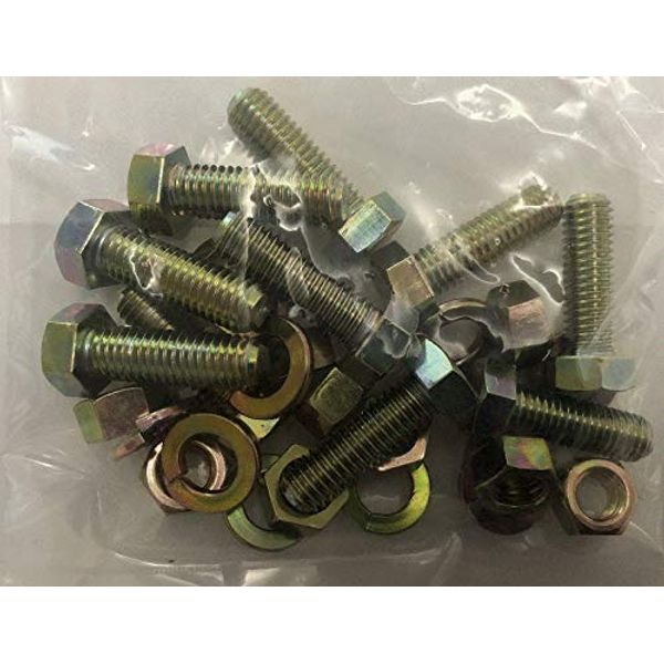 10 Pcs Snow Blower Universal Sherbolt 0.3 x 1.0 inches (8 x 25 mm) Honda Fujii Kubota Yanmar Yamaha Wado