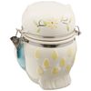 Boston Warehouse Hinged Jar with Floral Owl Design