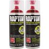 U-POL Raptor Bed Liner 2K Aerosol Flame Red 2-Part Protective Urethane Coating