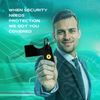 Cover Case Keychain for Yubikey 5C NFC – Durable Protection with Easy Access