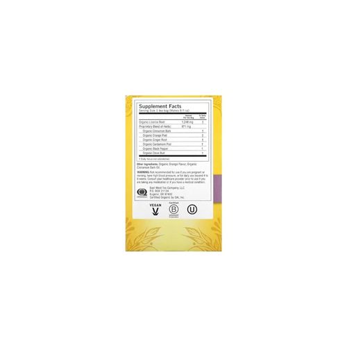 Organic Egyptian Licorice 16 tea bags by Yogi Tea
