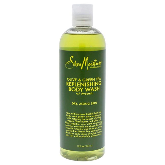 Sheamoisture Olive & Green Tea Body Wash 13 Fl Oz, 13 Oz