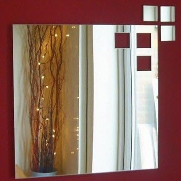 Squares out of Square Wall Mirror - 40 x 40 cm