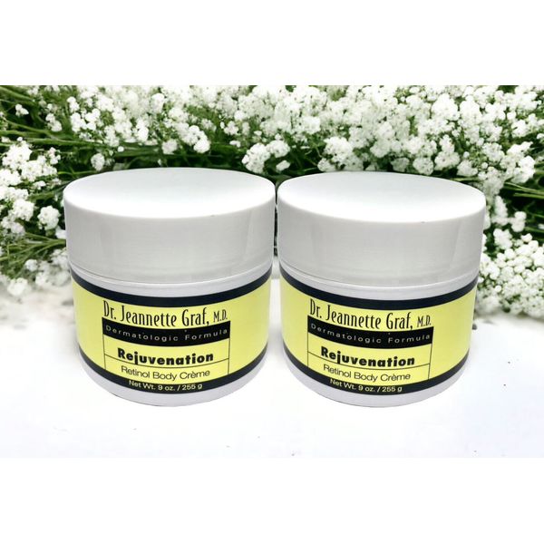 Set of Two Dr. Jeannette Graf M.D. Rejuvenation Retinol Body Butter 8oz (each)