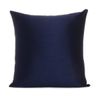 Throw Cushion Cover Reversible Pillow Case Silk Sofa Waist Square Pillowcase 18"