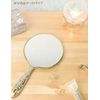 Plated Hand Mirror L Black