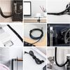 152 PCS Cable Management Kit, Fixed Cable Ties with Wire Manager Sleeve, Self Adhesive Velcro, Cable Clips, Desktop Cable Clips
