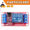 A-DIGISHUO 2pcs 12V 1 Channel Relay Module Relay Switch With Optocoupler Isolation Support High or Low Level Trigger