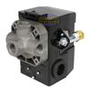 Four Port Air Compressor Pressure Switch Control Valve 145-175 PSI  w/ Unloader