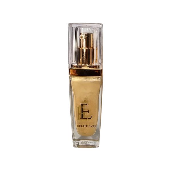 Elite Eves Liquid Highlighter Makeup - Ultra-Smooth Radiant Illuminator for Face, Cheekbone, Body Glow, Bronzer, Glitter Illuminating Highlighters (Luna, 180g)