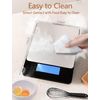33lb Digital Kitchen Scale Rechargeable Stainless Steel for Cooking Baking