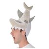 AiO JAPAN Hat, Shark, Bited, Costume, Costume, gray
