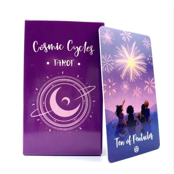 Cycle Tarot Cards of the Universe Contemporary Artwork