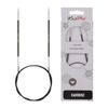KnitPro Karbonz Fixed Circular Needles 24" (60cm) | 2.50 mm