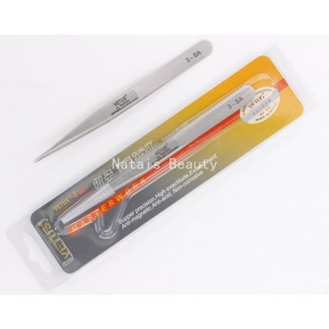 Makeup Set 10pcs/lot VETUS 6A-SA Individual Eyelash Extension Tweezers Pincet Makeup Ferrame