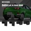Bevinsee Wing Spoiler Riser Kit Compatible with Ford Fiesta ST Hatchback 2014-2019 Black