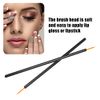 VOCOSTE Eyeliner Brush Applicator with Cover Makeup Applicator Black 50pcs