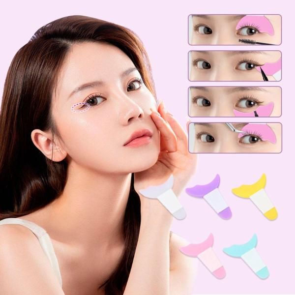 Freshmen and freshmen makeup eyeliner guard handy size decoration curling semi-permanent training