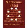WorkZone 47561 - 17 Different Grits - 20 Sheet Variety Bundle III